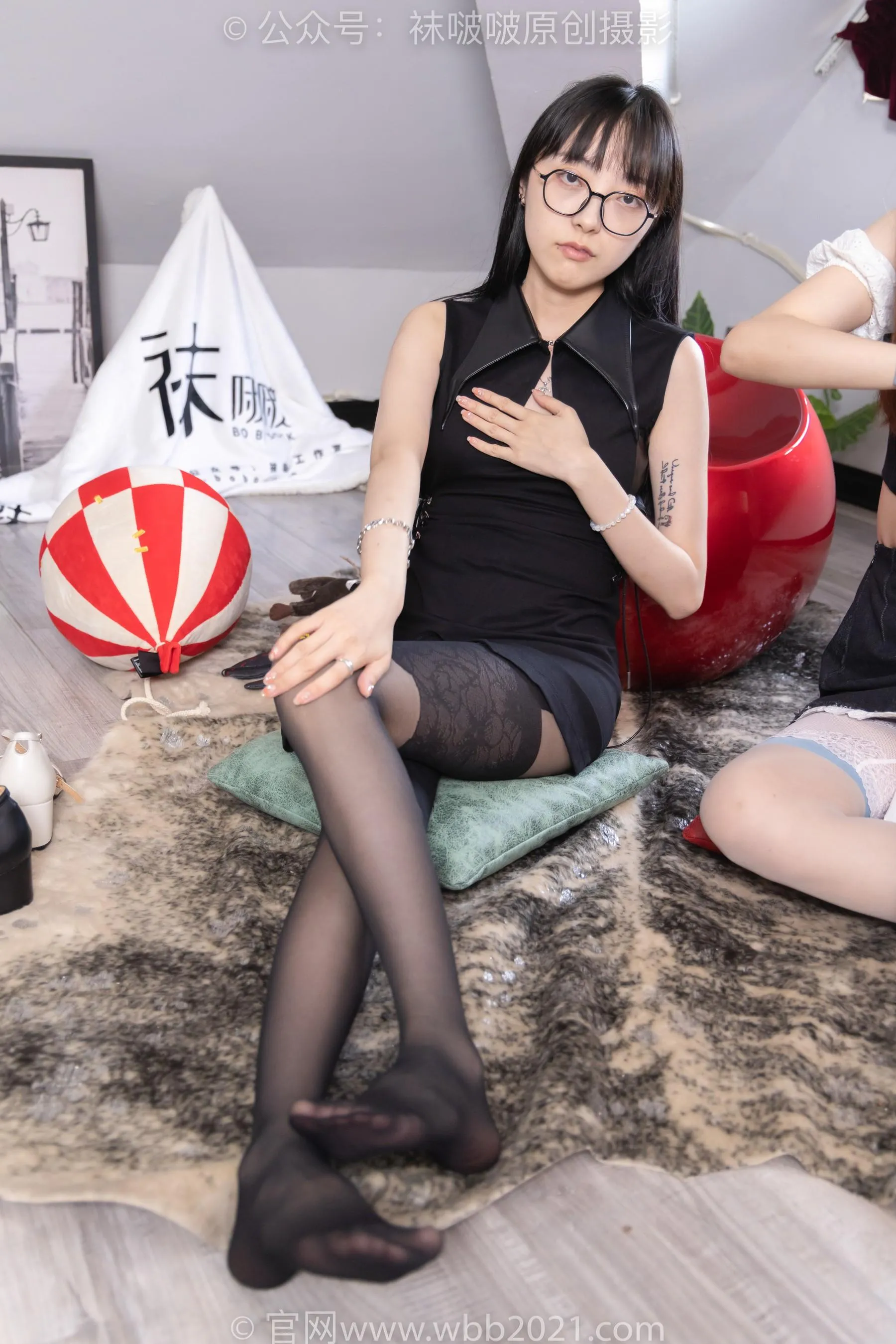 [BoBoSocks袜啵啵]NO.236 小甜豆稚予-七月要开心鸭[22] [45P]插图9